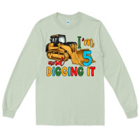 Matcha i'm 5 and digging it Long Sleeve Tee - Artiststas