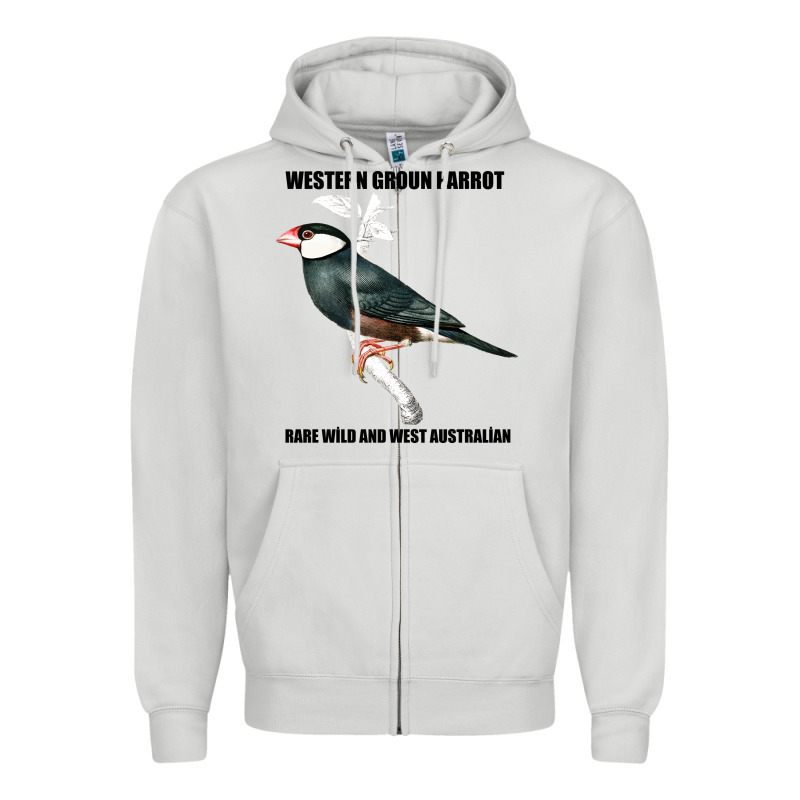 Western Ground Parrot Rare Wild And West Australia Zipper Hoodie by Bettercallsaul | Teevron