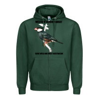 Sports Green Western Ground Parrot Rare Wild And West Australia Zipper Hoodie - Bettercallsaul