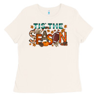 Bone tis the season football Ladies Tee - RacoonDesign