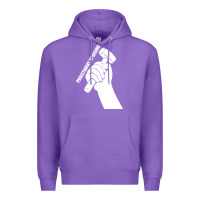Purple proletariat uprising revolution politics Premium Hoodie - artisFamous