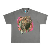 Tornado leopard baby hippo Urban Heavy Tee - LillyAllenDesigns