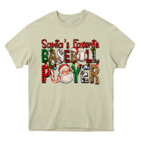 Mossy santa's favorite baseball player for christmas Heavy Core Tee - FaDigitalArtStudio