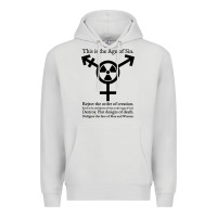 Dove Grey this is the age of sin   transgender symbol Premium Hoodie - artisFamous