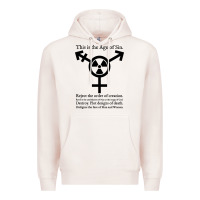 Pale Pink this is the age of sin   transgender symbol Premium Hoodie - artisFamous