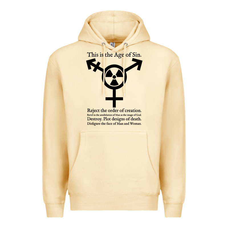 This Is The Age Of Sin   Transgender Symbol Premium Hoodie by artisFamous | Teevron