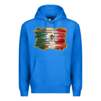 True Royal mexican flag with leopard Premium Hoodie - RanaPortraitStore