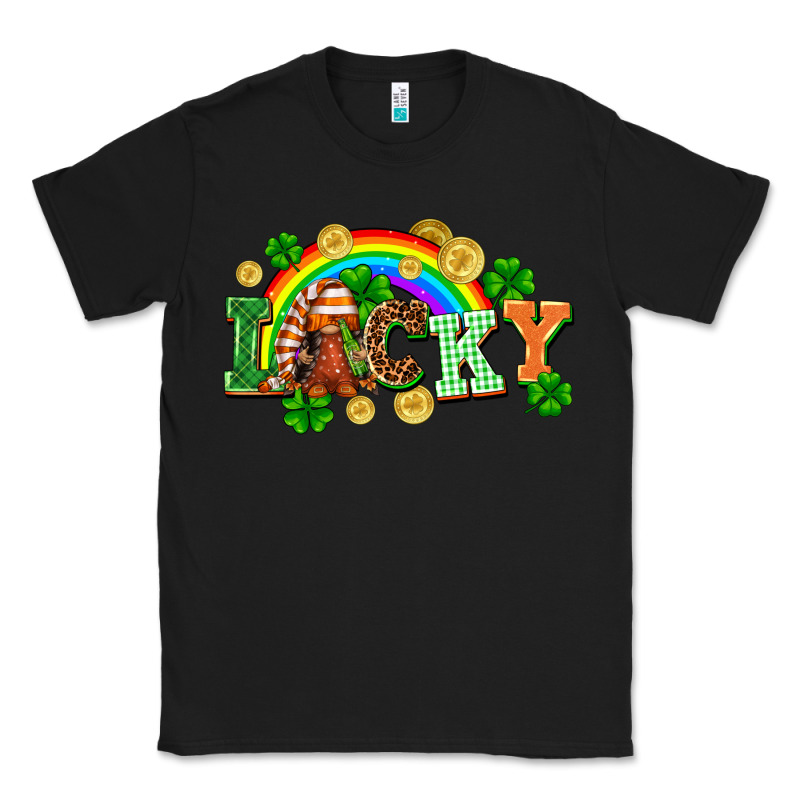 Lucky Gnome St. Patricks Day Classic Tee by FaDigitalArtStudio | Teevron