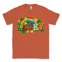 Copper lucky gnome St. Patricks Day Classic Tee - FaDigitalArtStudio