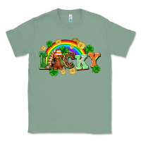 Sage lucky gnome St. Patricks Day Classic Tee - FaDigitalArtStudio