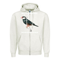 Oatmeal Heather western ground parrot rare wild and west australian Zipper Hoodie - Bettercallsaul