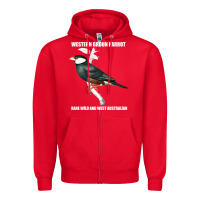 Red western ground parrot rare wild and west australian Zipper Hoodie - Bettercallsaul