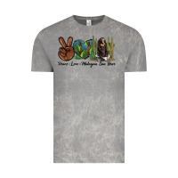 Cloud Rock Peace Love Malayan Sun Bear Vintage Tee - LillyAllenDesigns