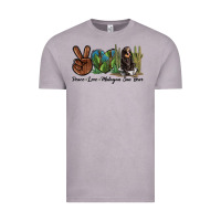Vintage Zinc Peace Love Malayan Sun Bear Vintage Tee - LillyAllenDesigns