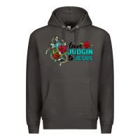 Smoke leave judgin to jesus Premium Hoodie - BarkalooDesign