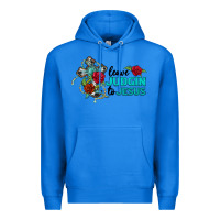True Royal leave judgin to jesus Premium Hoodie - BarkalooDesign