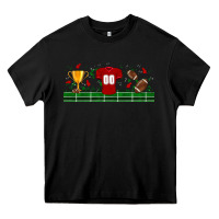 Black trophy cup american football uniform libbey glass Heavy Core Tee - BundleAndBundleShop