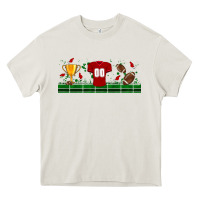 Cream trophy cup american football uniform libbey glass Heavy Core Tee - BundleAndBundleShop