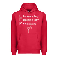 Cardinal democratic republican cocktail party funny Premium Hoodie - artisFamous