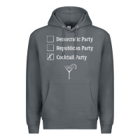 Rock democratic republican cocktail party funny Premium Hoodie - artisFamous