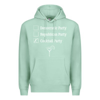 Seafoam democratic republican cocktail party funny Premium Hoodie - artisFamous