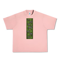 Salmon zebra Urban Heavy Tee - LillyAllenDesigns