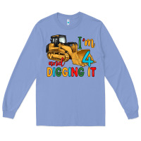 Colony Blue i'm 4 and digging it Long Sleeve Tee - Artiststas