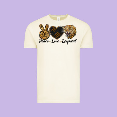 Peace Love Lion Head Vintage Tee Designed By Lillyallendesigns