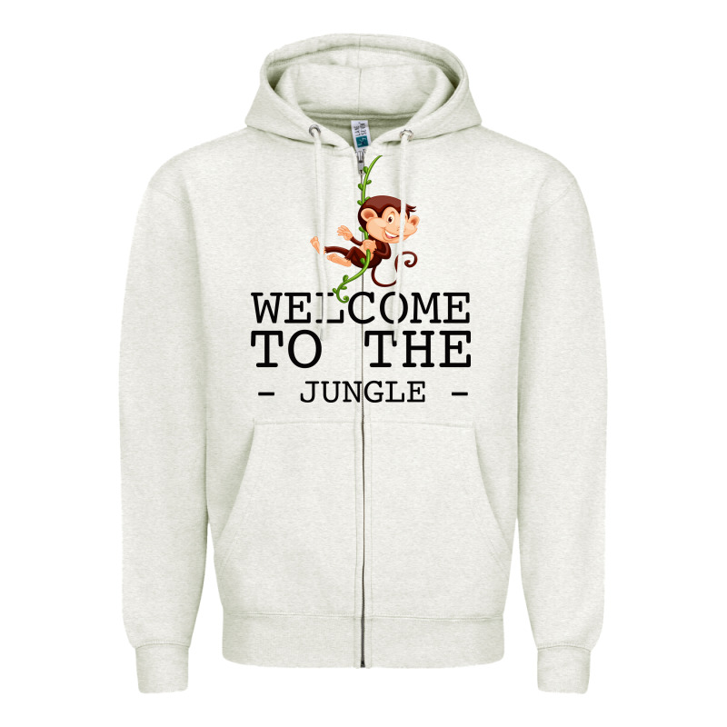 Welcome To The Jungle Zipper Hoodie by Bettercallsaul | Teevron