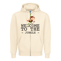 Sandshell Welcome To The Jungle Zipper Hoodie - Bettercallsaul