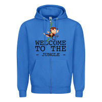 True Royal Welcome To The Jungle Zipper Hoodie - Bettercallsaul