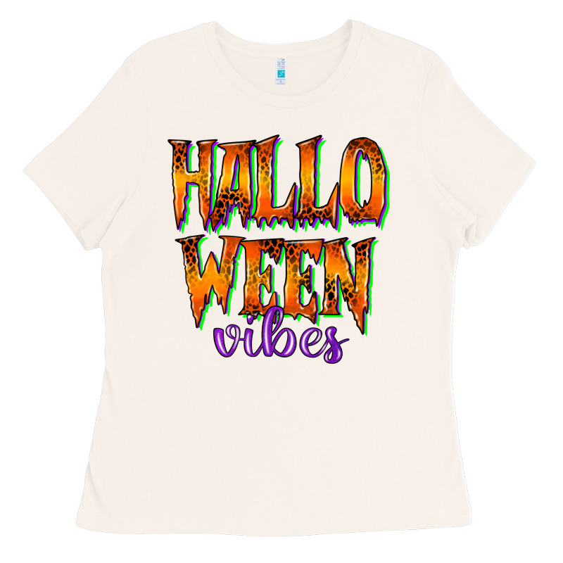 Halloween Vibes Ladies Tee by RacoonDesign | Teevron