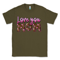 Army Green Love you mom Mother's Day Classic Tee - FaDigitalArtStudio