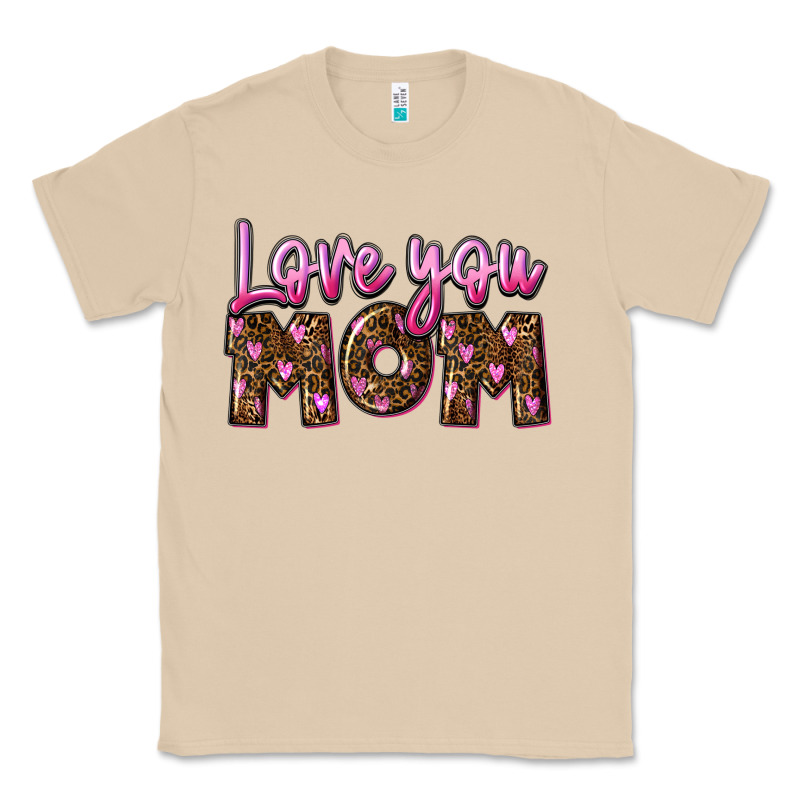 Love You Mom Mother's Day Classic Tee by FaDigitalArtStudio | Teevron