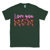 Sports Green Love you mom Mother's Day Classic Tee - FaDigitalArtStudio
