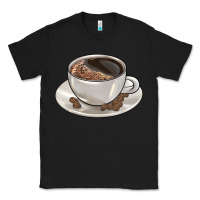 Black coffee  americano Classic Tee - BarkalooDesign