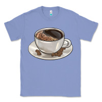 Colony Blue coffee  americano Classic Tee - BarkalooDesign