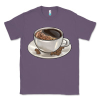 Lavender coffee  americano Classic Tee - BarkalooDesign