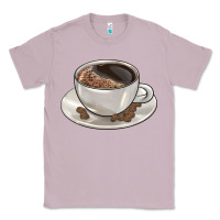 Lilac coffee  americano Classic Tee - BarkalooDesign