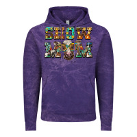 Cloud Purple show mom brown calf eye glasses Vintage Hoodie - BarkalooDesign