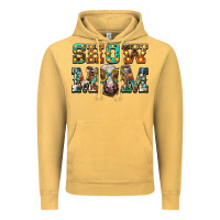Vintage Mustard show mom brown calf eye glasses Vintage Hoodie - BarkalooDesign