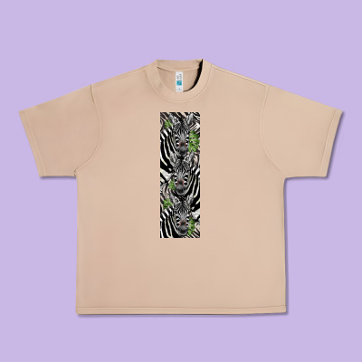 Zebra Urban Heavy Tee Designed By Lillyallendesigns