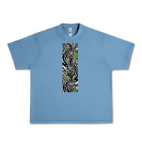 Pebble Blue zebra Urban Heavy Tee - LillyAllenDesigns