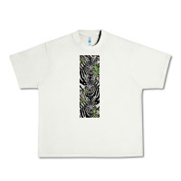 Pistachio zebra Urban Heavy Tee - LillyAllenDesigns