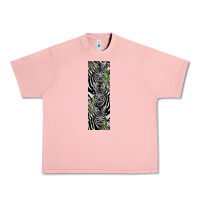 Salmon zebra Urban Heavy Tee - LillyAllenDesigns