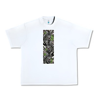 White zebra Urban Heavy Tee - LillyAllenDesigns