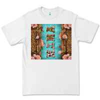 White Western Mama Pink Roses Mother's Day Premium Tee - LillyAllenDesigns