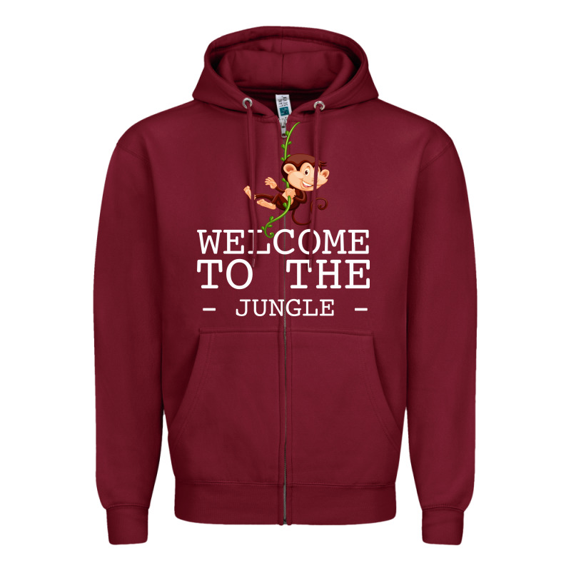 Welcome To The Jungle Zipper Hoodie by Bettercallsaul | Teevron