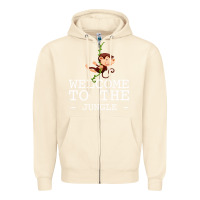 Sandshell Welcome To The Jungle Zipper Hoodie - Bettercallsaul