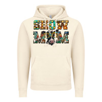 Vintage Artic show mom baby cow Vintage Hoodie - BarkalooDesign